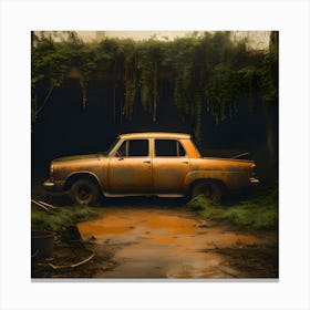 Abandoned Car 6 Canvas Print