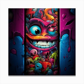 Graffiti Art Canvas Print