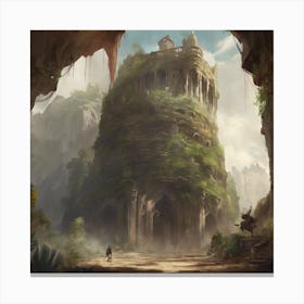 Fantasy Castle 85 Canvas Print