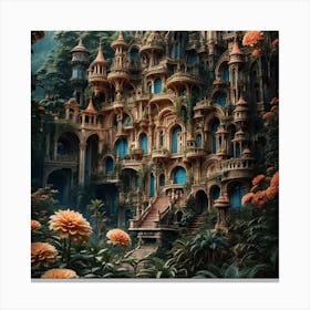 Fairytale Castle Canvas Print