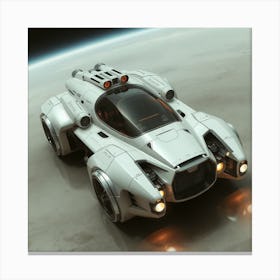 Spacecraft Concept Canvas Print