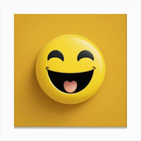 Smiley Face 2 Canvas Print