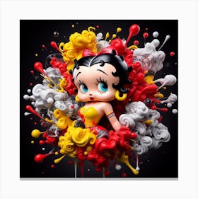 Snow White And The Seven Dwarfs Canvas Print