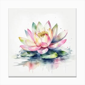 Lotus Flower 1 Canvas Print