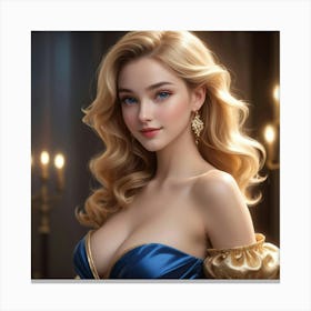 Beauty And The Beast 9 Canvas Print