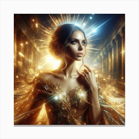 Beautiful woman 8 Canvas Print