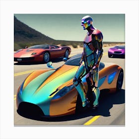 Futuristic Cars 2 Canvas Print