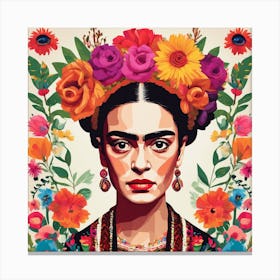 Frida Kahlo 105 Canvas Print