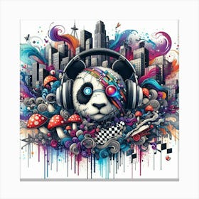 Panda 7 Canvas Print