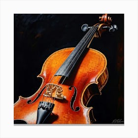 Violin Canvas Print