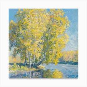 Birch Trees 9 Canvas Print