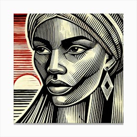 Nuru the Shining Canvas Print