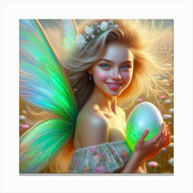 Easter Fairy 1 Canvas Print