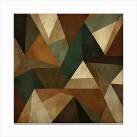 Abstract Geometric Pattern 55 Canvas Print