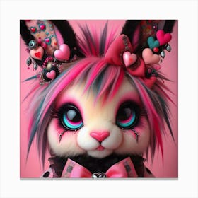 Bunny Valentine Canvas Print