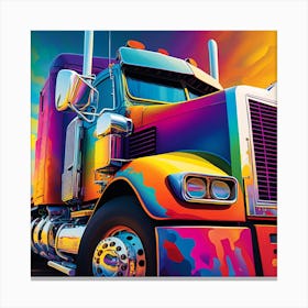 Big Rig Canvas Print