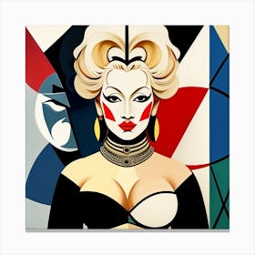 Sexy Lady Canvas Print