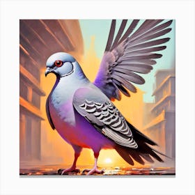 Pigeon 27 Canvas Print