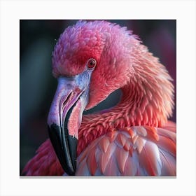 Flamingo 41 Canvas Print