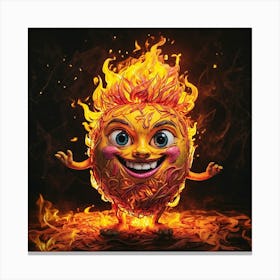 Fireball 2 Canvas Print