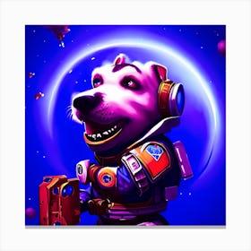 Rocket dog Canvas Print