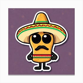 Mexican Taco 1 Canvas Print