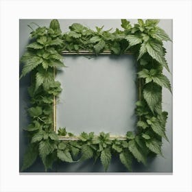 Frame Of Nettles 2 Canvas Print