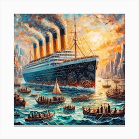 Titanic 4 Canvas Print
