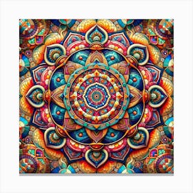 Mandala 118 Canvas Print