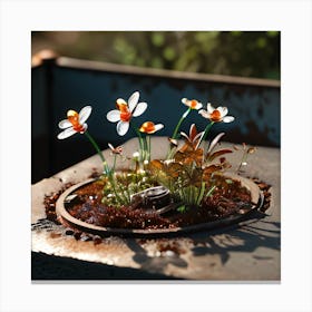 Miniature Garden Canvas Print