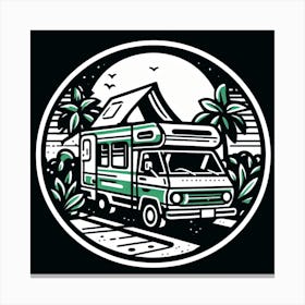 Rv Camper Canvas Print