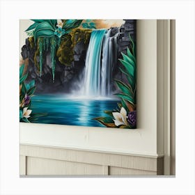 Hawaiian Waterfall Canvas Print