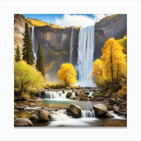 Autumn At Yosemite Canvas Print