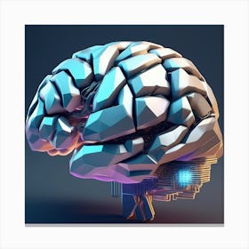 Artificial Brain 51 Canvas Print