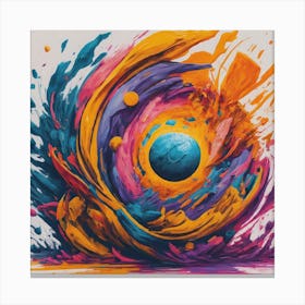 Abstract Joy Of Discovery Canvas Print