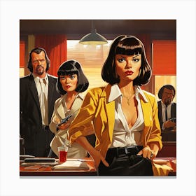 Pulp Fiction 5 Canvas Print
