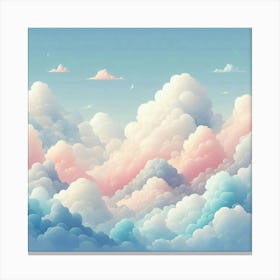 Clouds In The Sky 7 Canvas Print