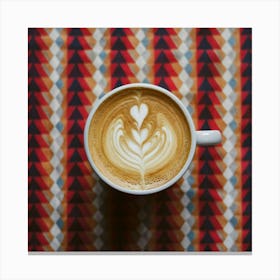 Latte Art 57 Canvas Print