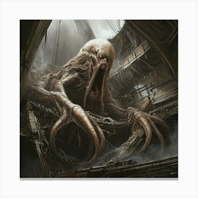 Creature Of The Deep Canvas Print