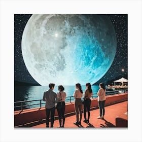 Full Moon 12 Canvas Print