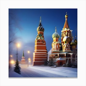 RUSSIAN OIL PAINTING Canvas Print