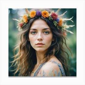 Bohemian Girl 4 Canvas Print