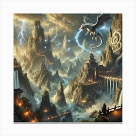 Storm Provinces Canvas Print