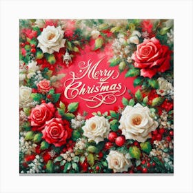 Merry Christmas 11 Canvas Print