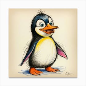 Penguin 19 Canvas Print