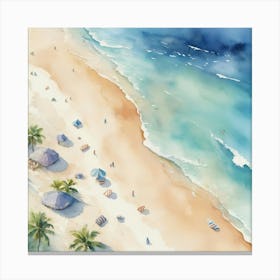 Beaches Beach Near Me Art Print 2 Canvas Print