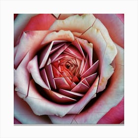 Rose Flower Canvas Print