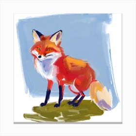 Red Fox 02 1 Canvas Print