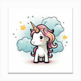 Unicorn 10 Canvas Print