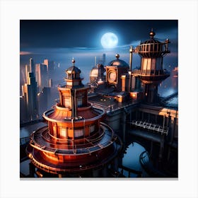 City view Canvas Print